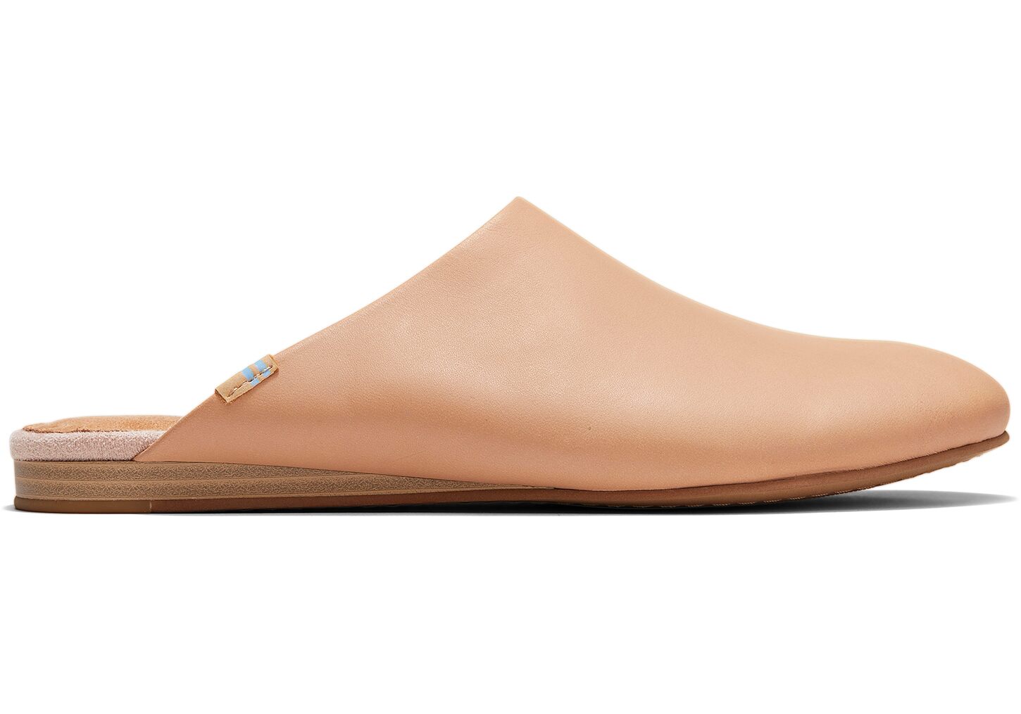 Toms Kelli Vegetable Tanned Leather Mule - Womens Flats - Orange - NZ - 019362COE